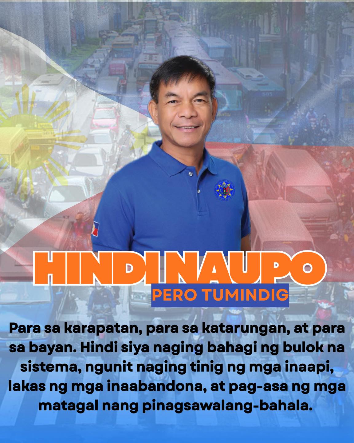Kuya - 𝐇𝐢𝐧𝐝𝐢 𝐧𝐚𝐮𝐩𝐨, 𝐩𝐞𝐫𝐨 𝐭𝐮𝐦𝐢𝐧𝐝𝐢𝐠. Para sa karapatan, para sa ...