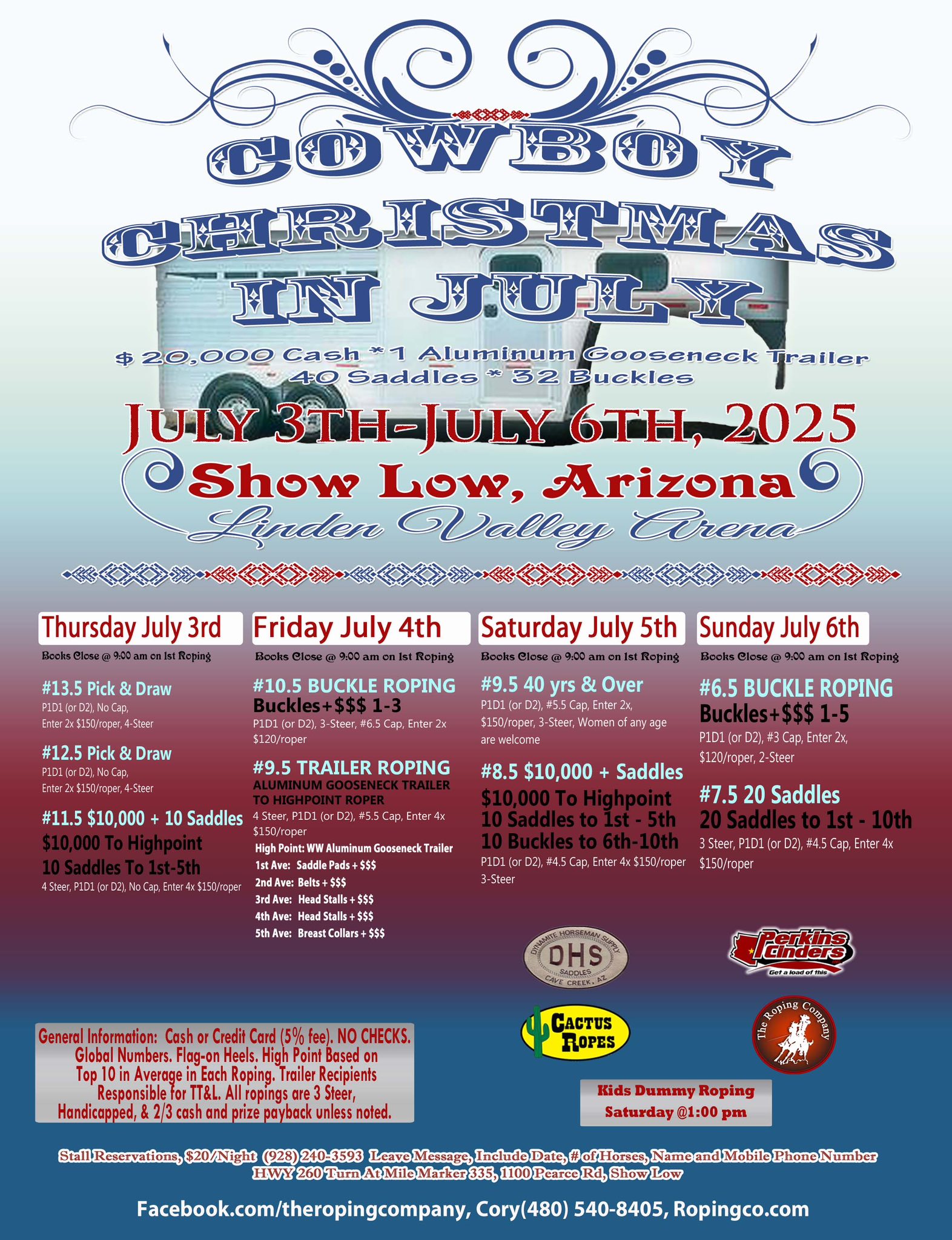 Linden Valley Arena | Show Low AZ