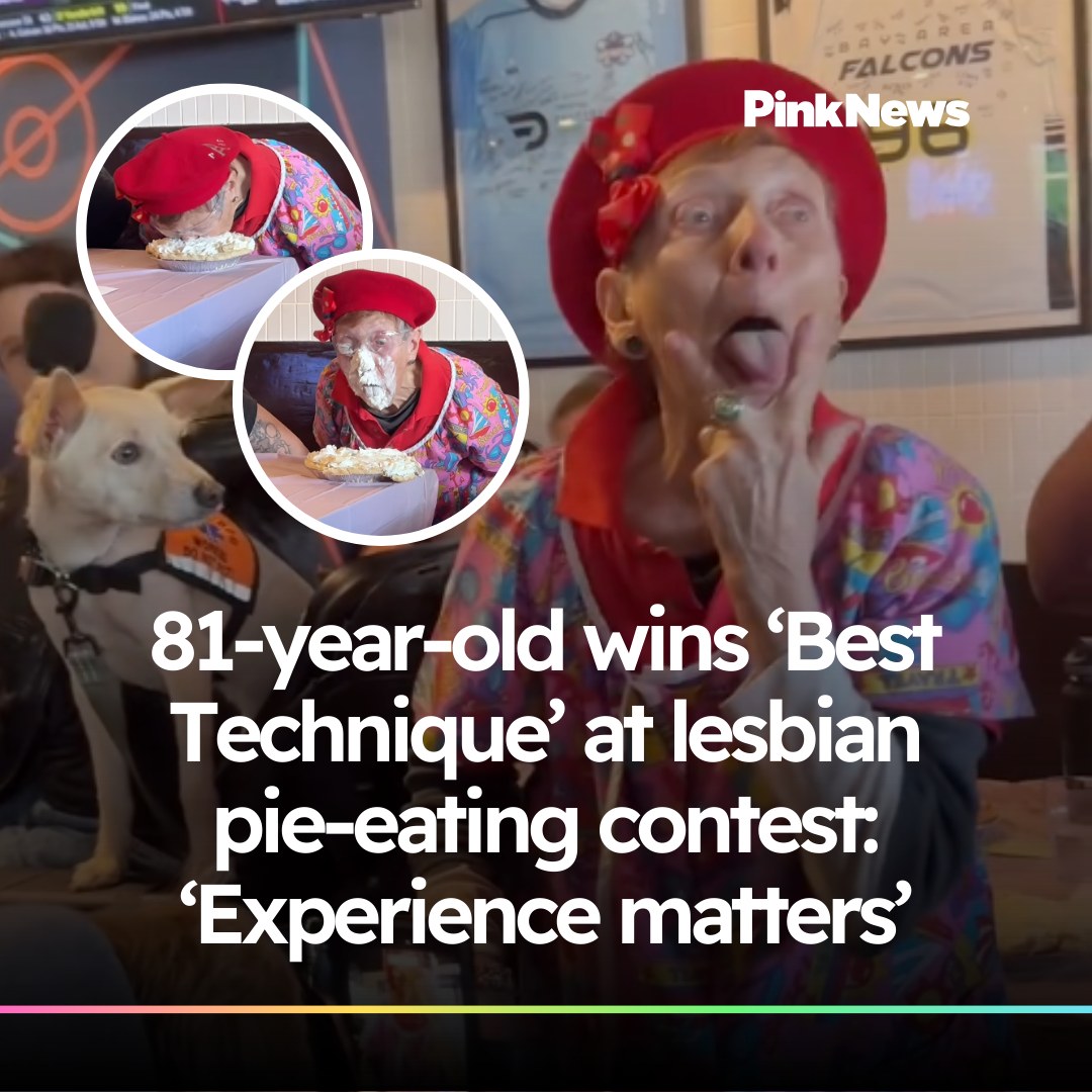 PinkNews - A video of an 81-year-old lesbian is going viral after she ...
