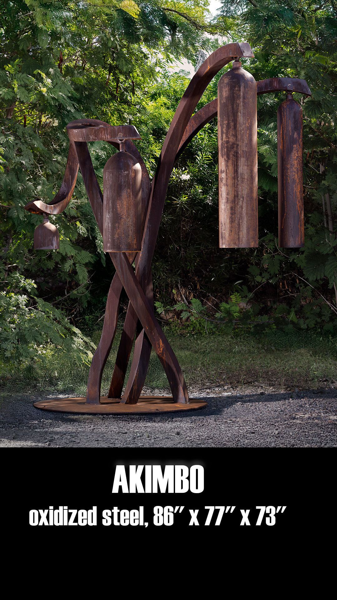 The new sculpture is designed to produce sonic overtones as the