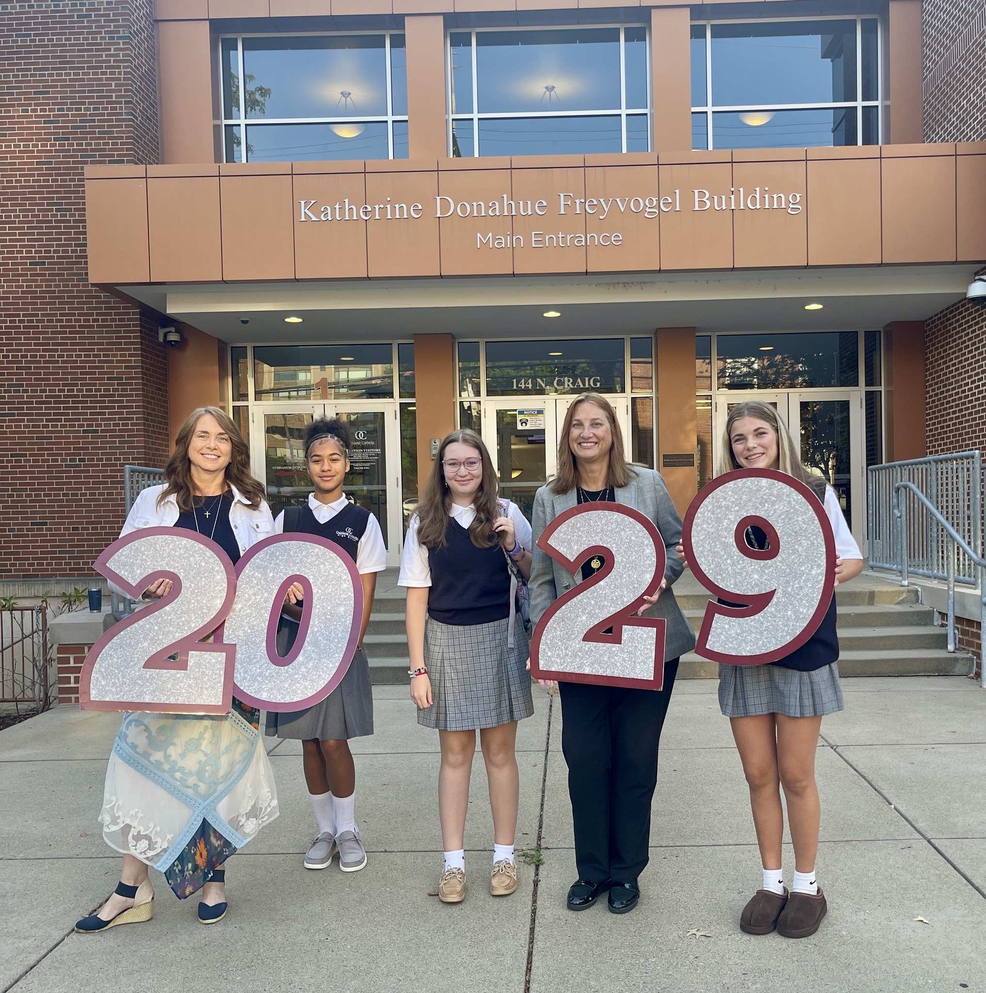 The Class of 2029 has... - Oakland Catholic High School | Facebook