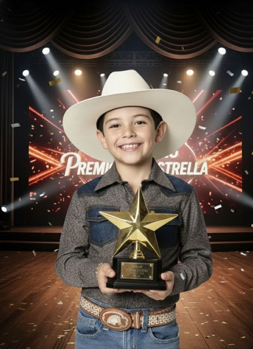 Estrellas - Mejor actor infantil Rodrigo Ríos - Moisés MONTEVERDE # ...