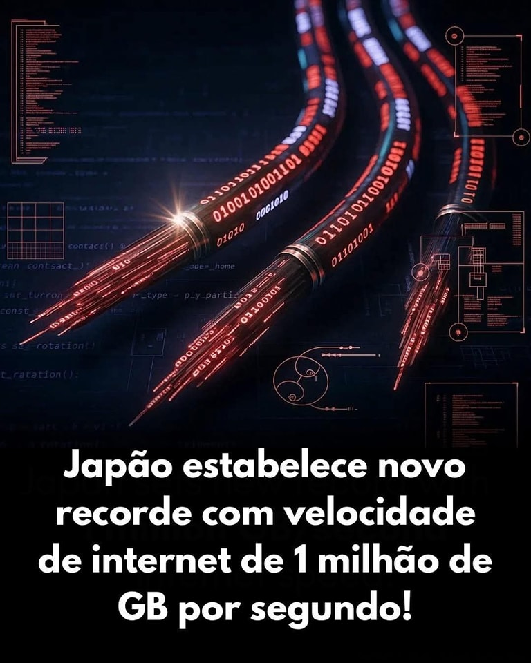Caipira - O Japão acaba de bater um recorde mundial com uma internet de ...