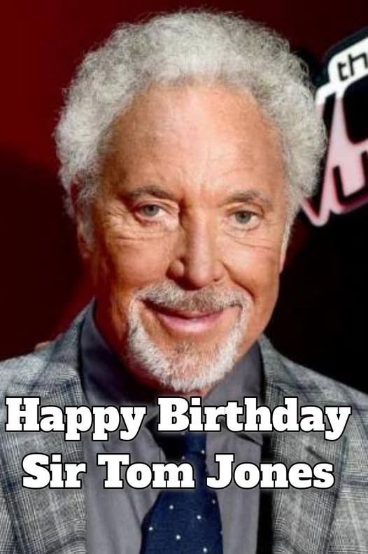 Legendary singer, Sir Tom Jones OBE, turns 85 today. Born on June