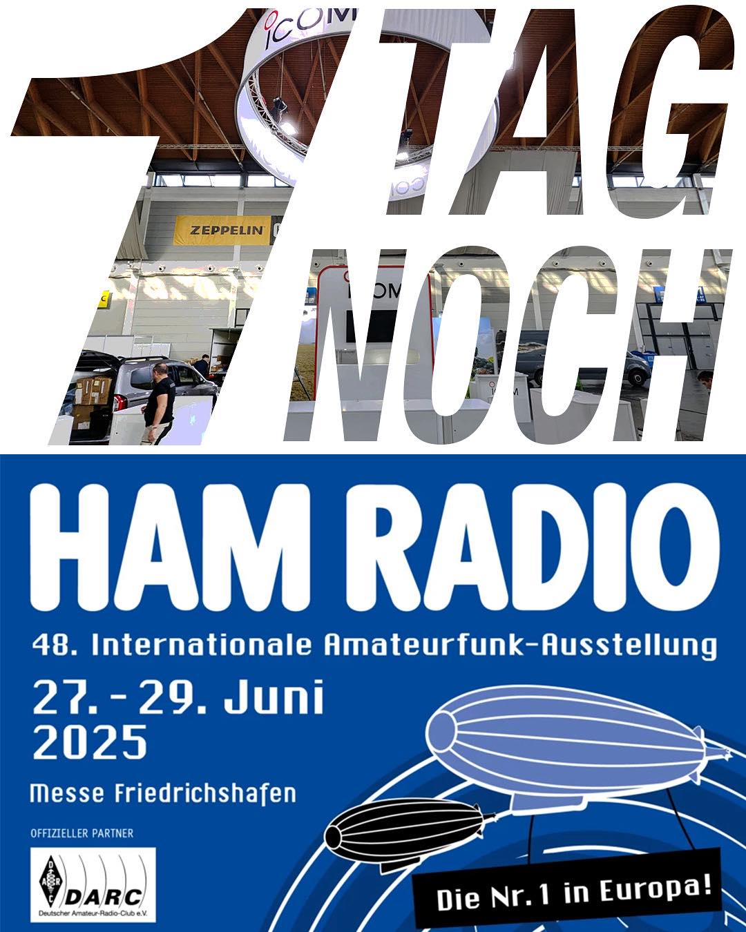 Icom - Nur noch 1 Tag! Morgen startet die HAM RADIO 2025 – drei Tage ...