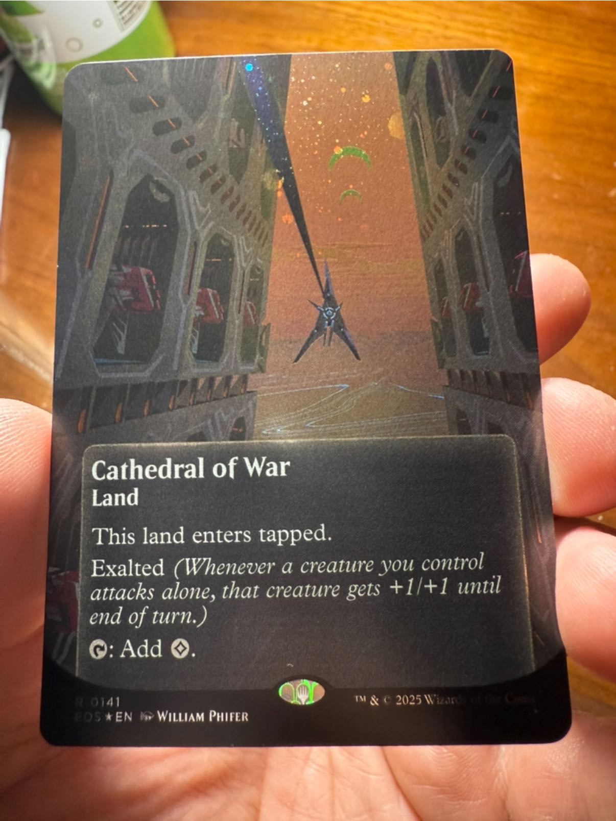 Finally pulled a fractured foil from EOE!