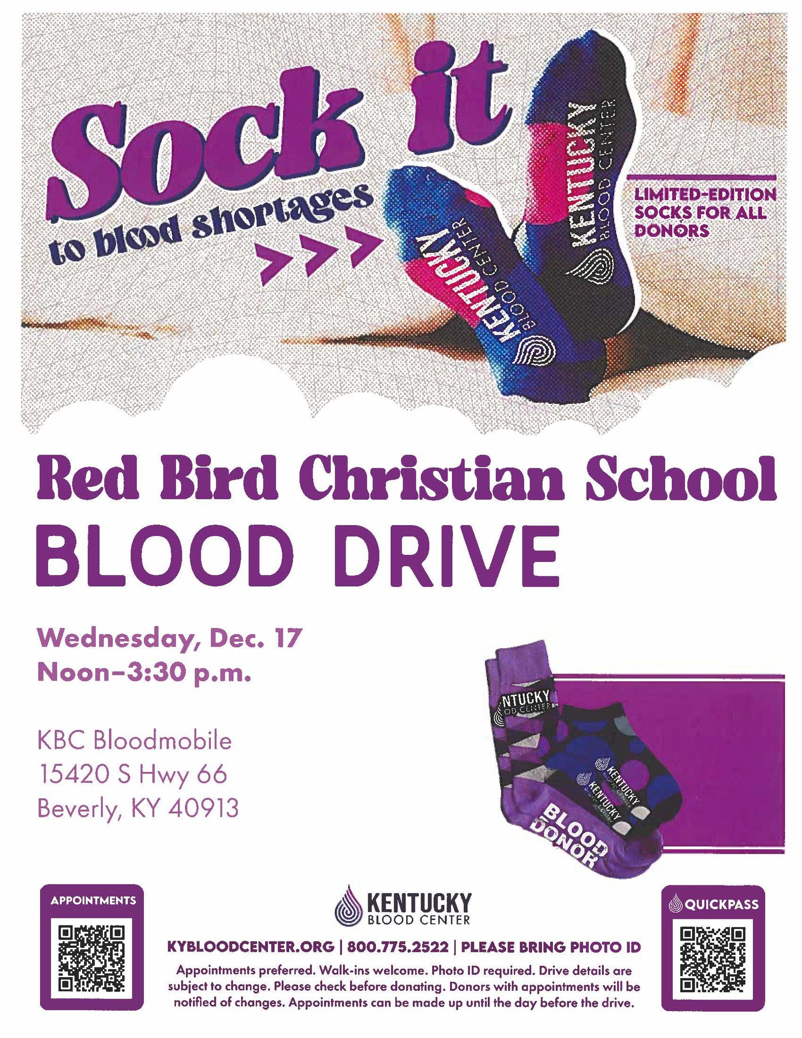 Red - Red Bird Christian School Annual BLOOD DRIVE happening on ...