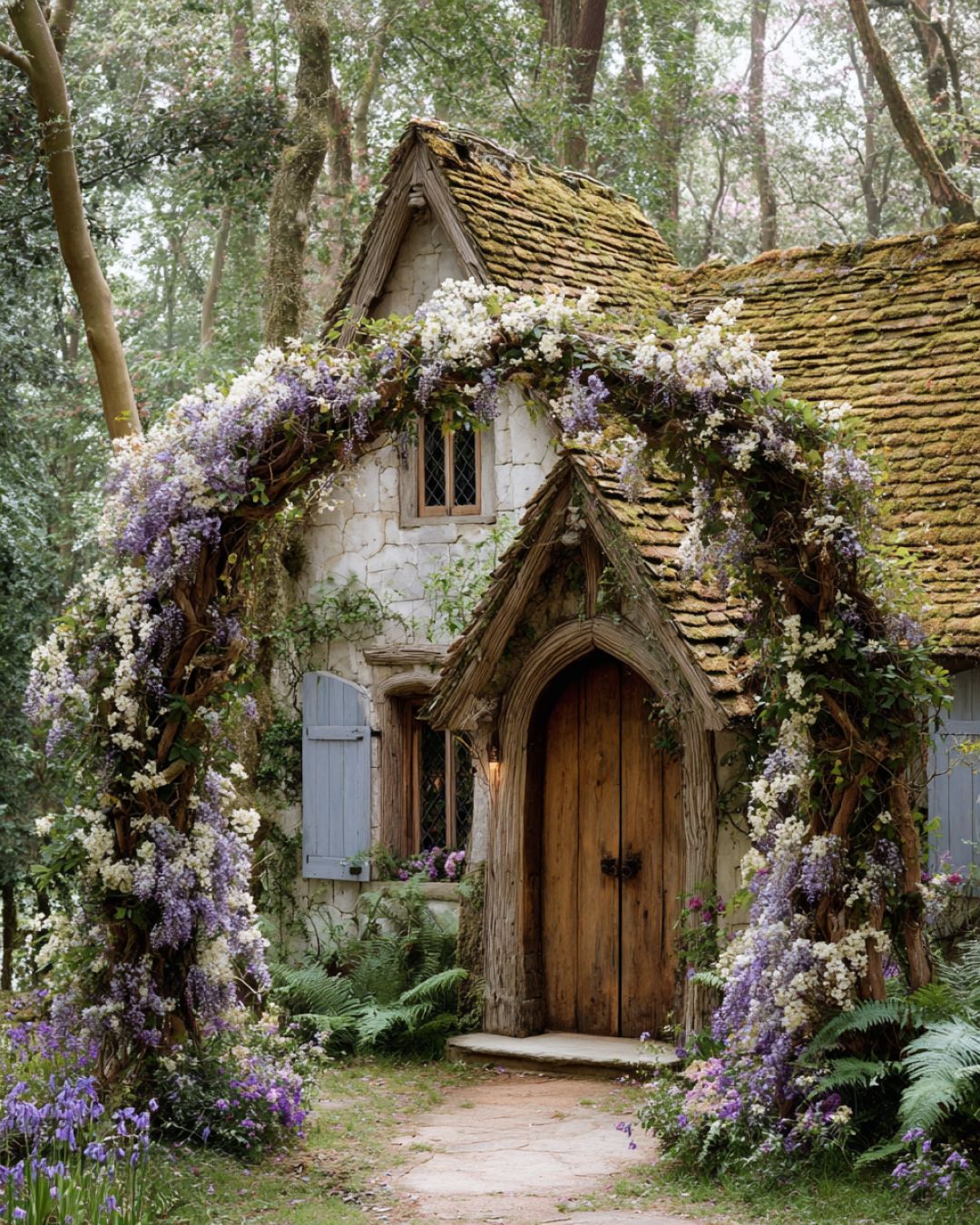 Cottage - Enter this fairytale woodland abode with its magical design ...
