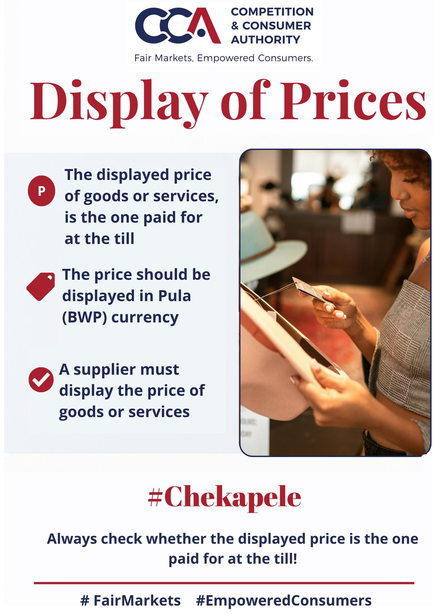 Competition - The Consumer Protection Act mandates that a supplier ...
