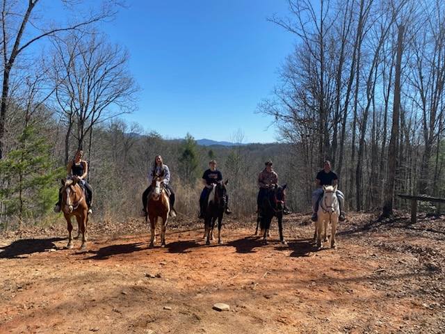 Blan... - Blanche Manor Horseback Riding at Blissful Owl Ranch