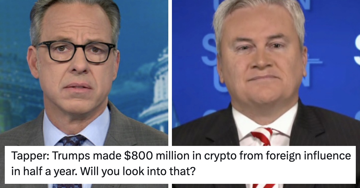 The Poke - A Republican congressman stood by Trump’s crypto earnings ...