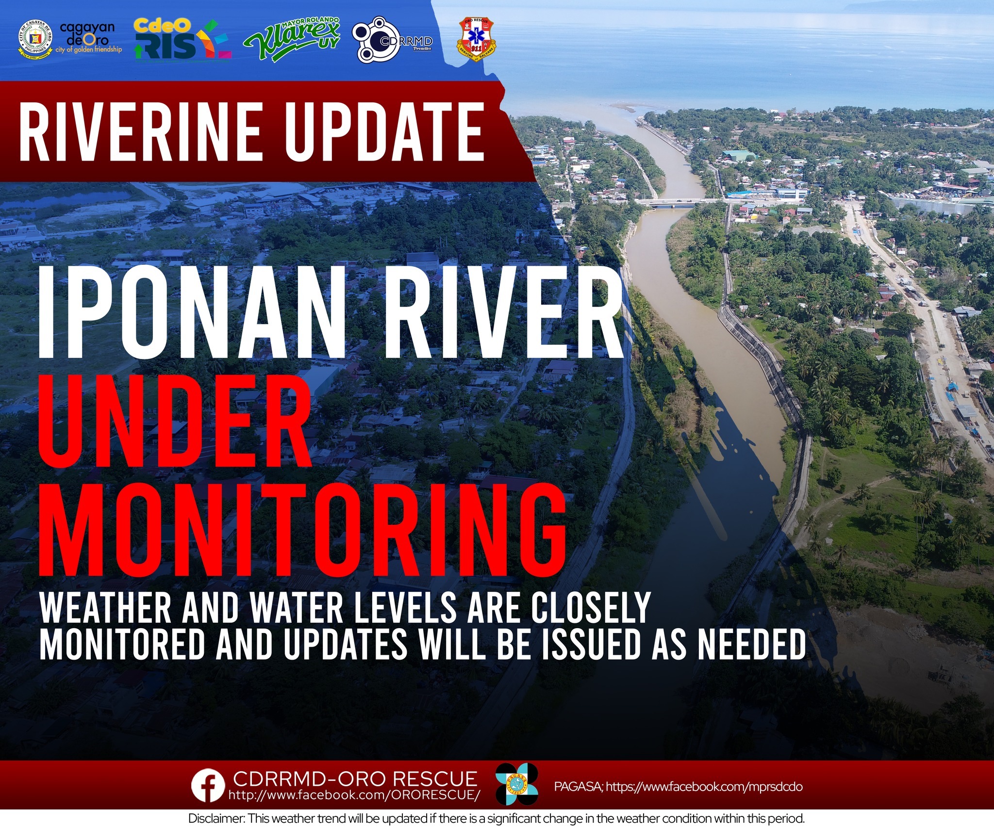 CDRRMD - 6:40 PM 26OCTOBER2025 RIVERINE UPDATE #3 Pabiling pagsaka sa ...