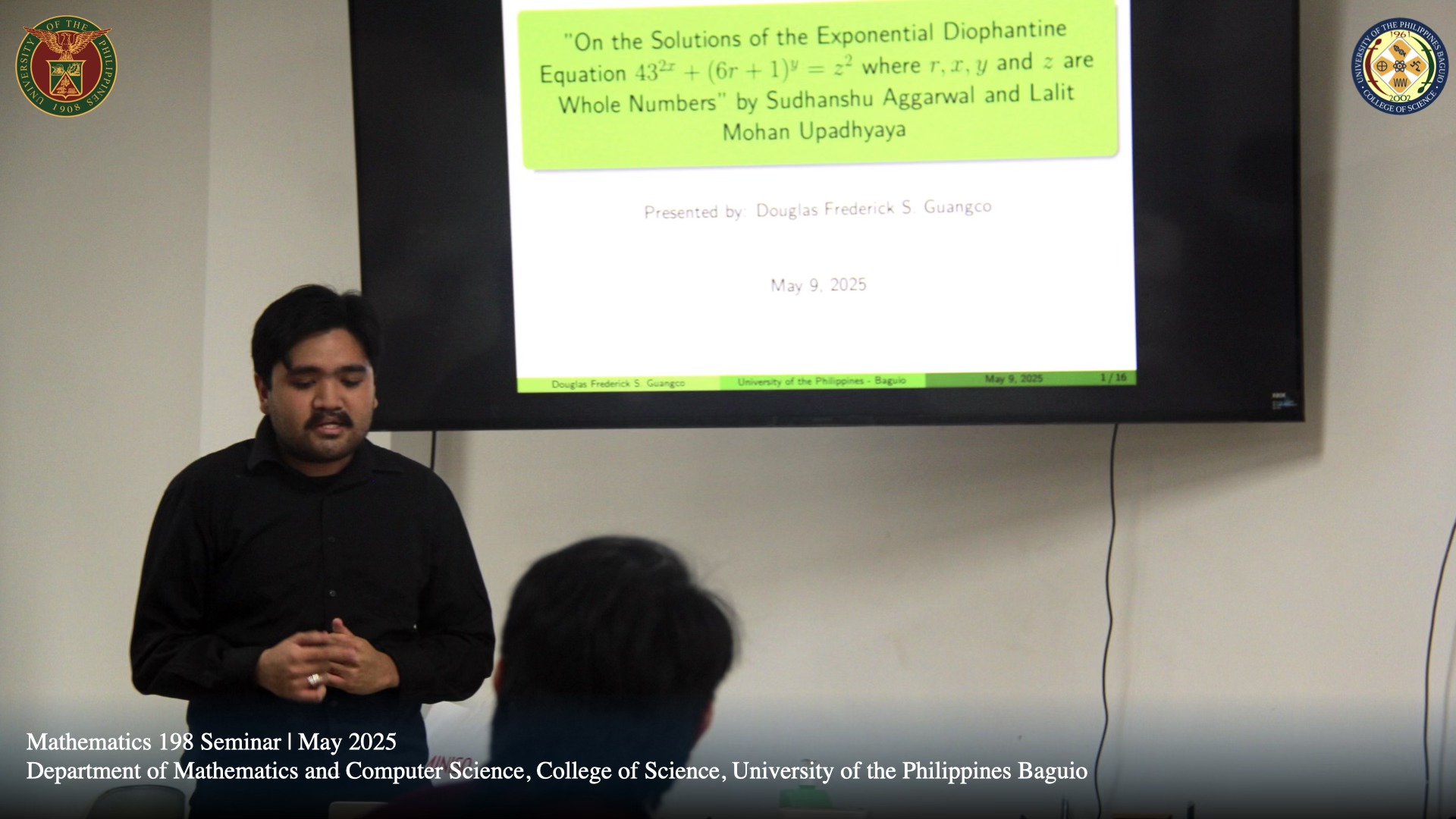 Department - Our BS Mathematics students take center stage as they ...