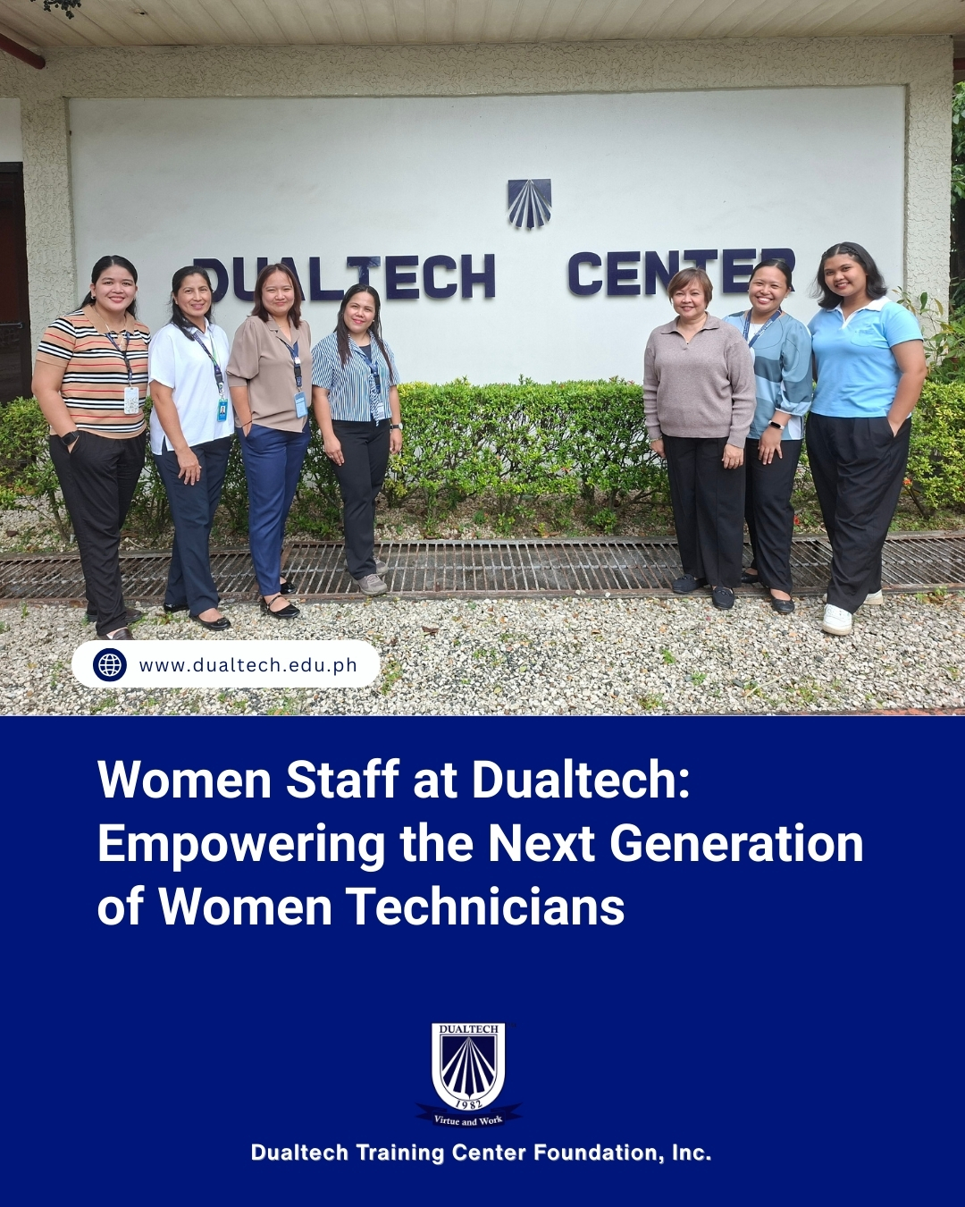 Dualtech... - Dualtech Training Center Foundation Inc.