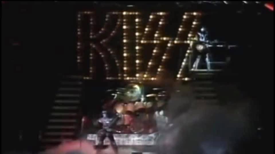KISS performs at Tokyo's Budokan in 1977