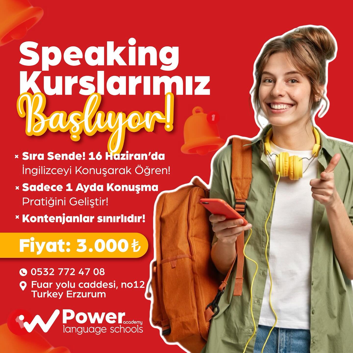 Power Academy Language Schools | Erzurum