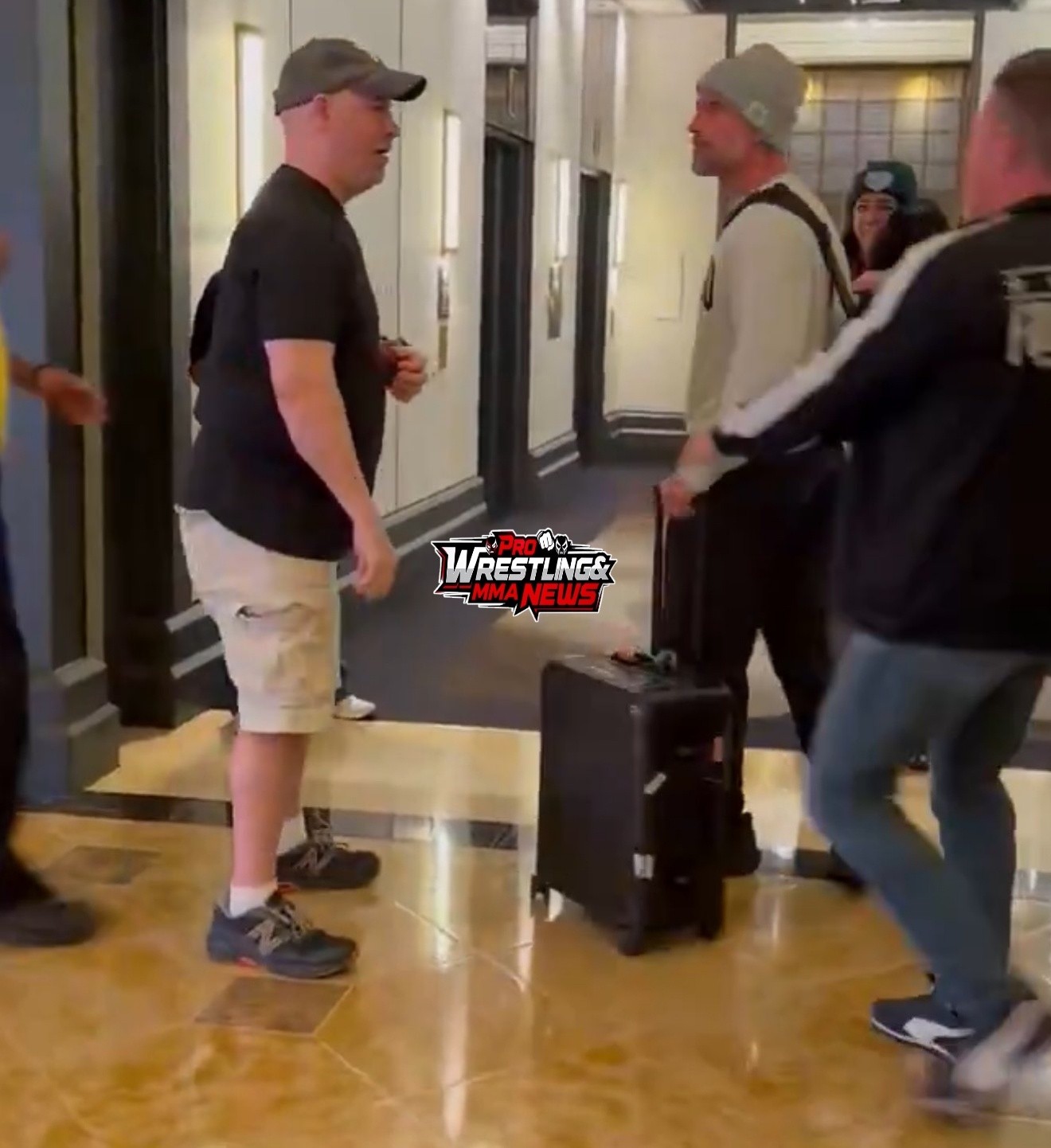 CM Punk knocks fan's phone after WrestleMania loss