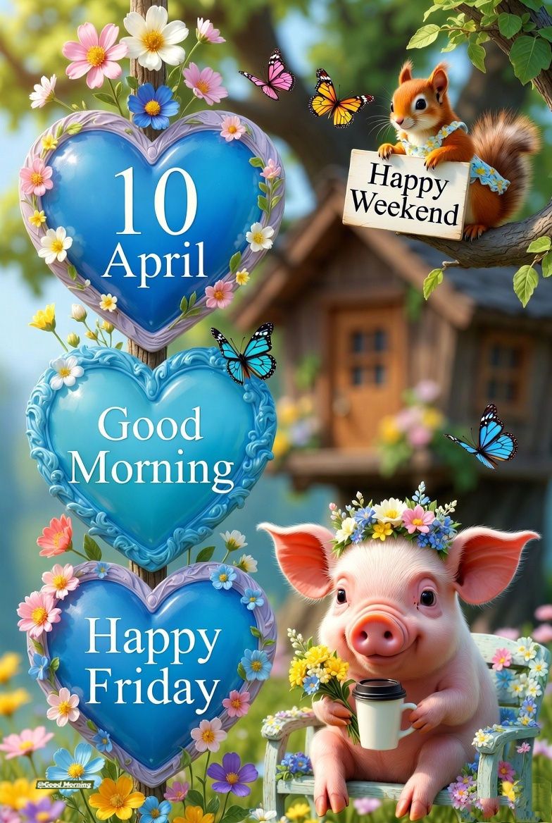 Good - Good Morning💙💙 Happy April 10 #goodmorning | Facebook