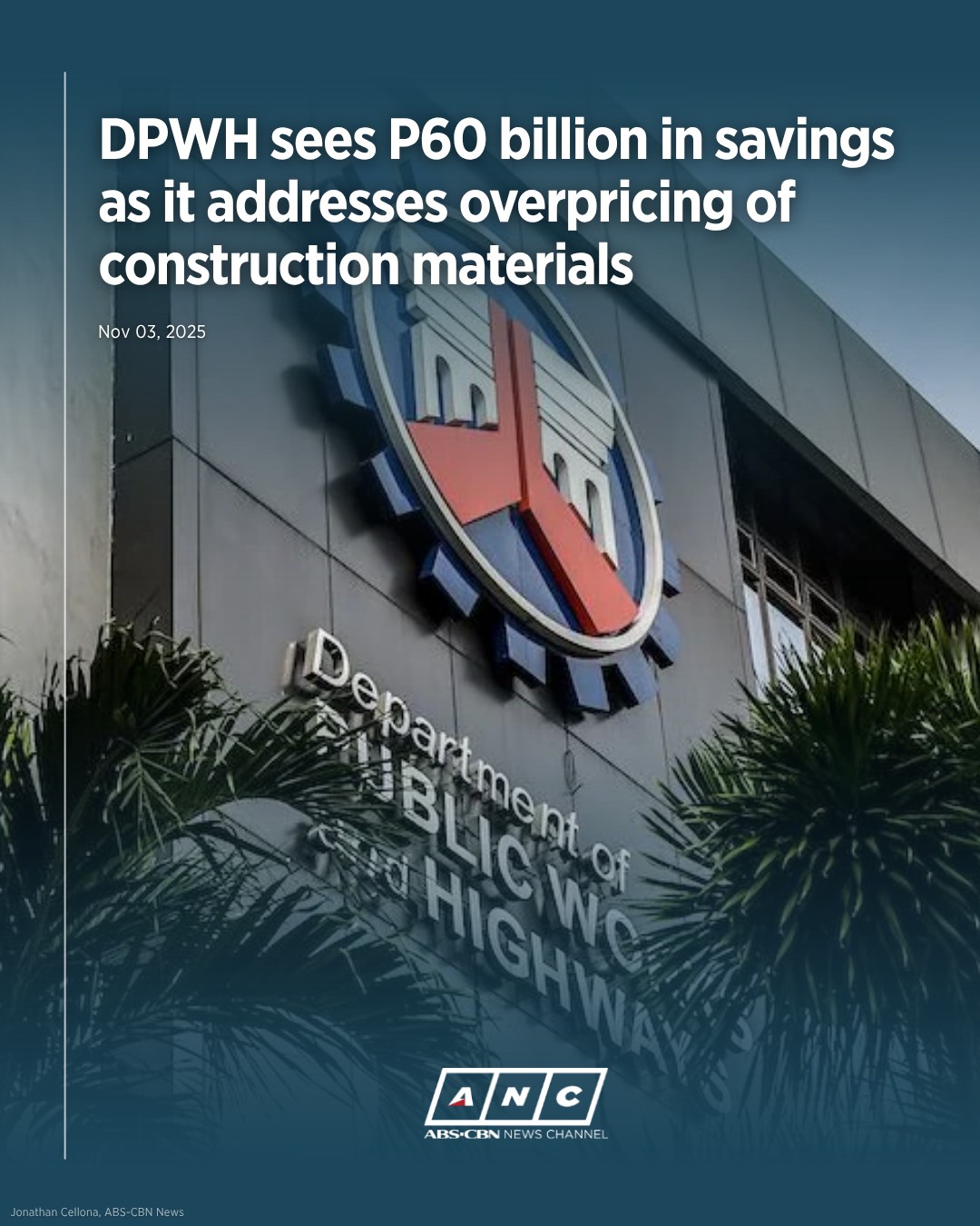 ANC 24/7 - The Department of Public Works and Highways is... | Facebook