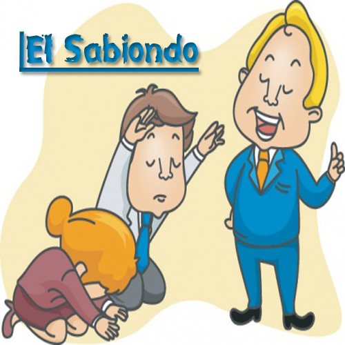 El sabiondo