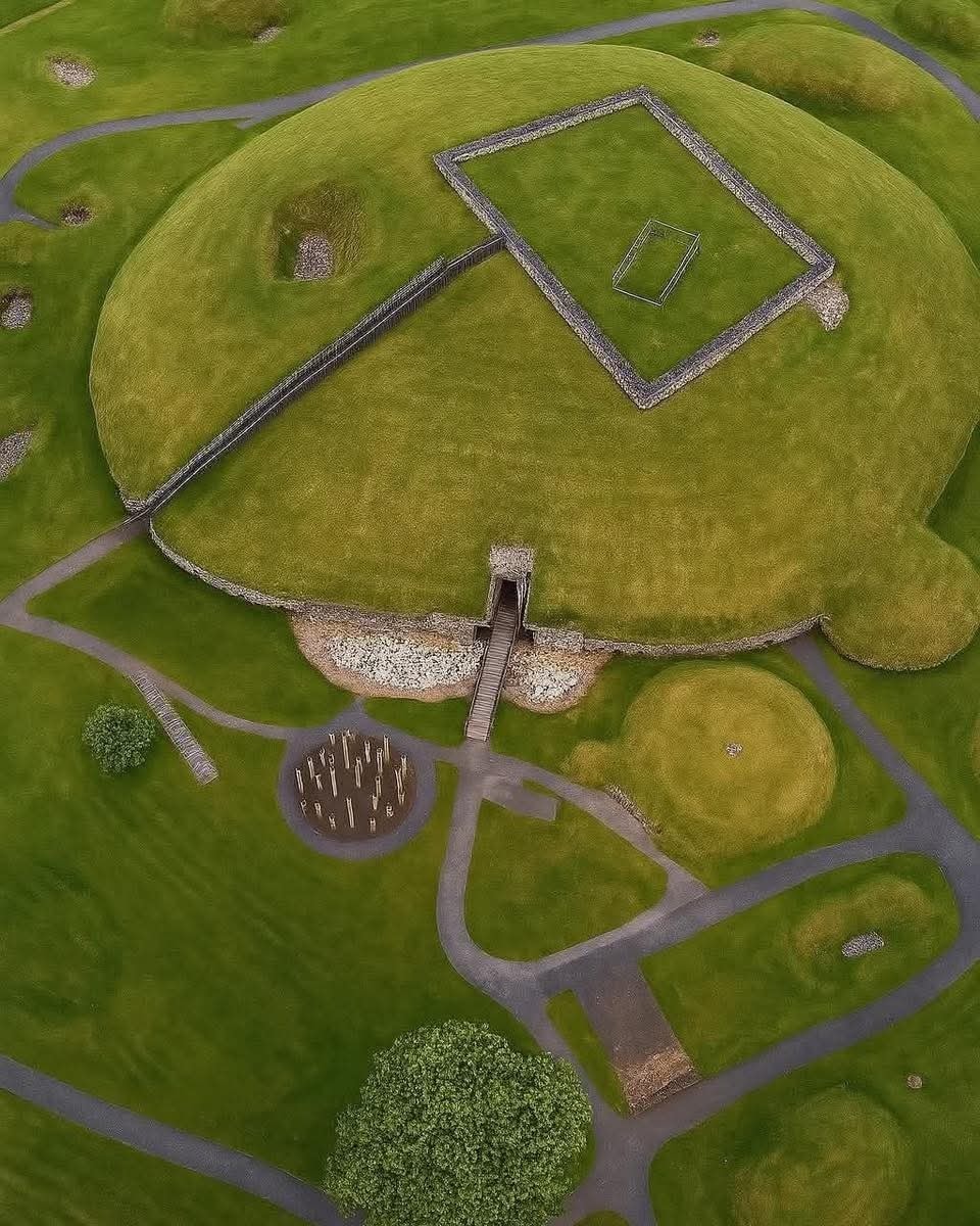 What's the most awe-inspiring moment you've experienced while exploring Ireland's ancient stone circles or megalithic tombs? Sunset over Poulnabrone dolmen an ancient portal tomb in the Burren, County Clare, in the west