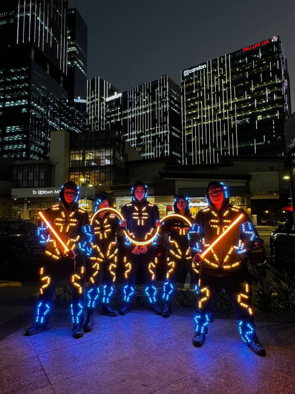 Pyrotronics Fire Tron Led Dancers | Makati