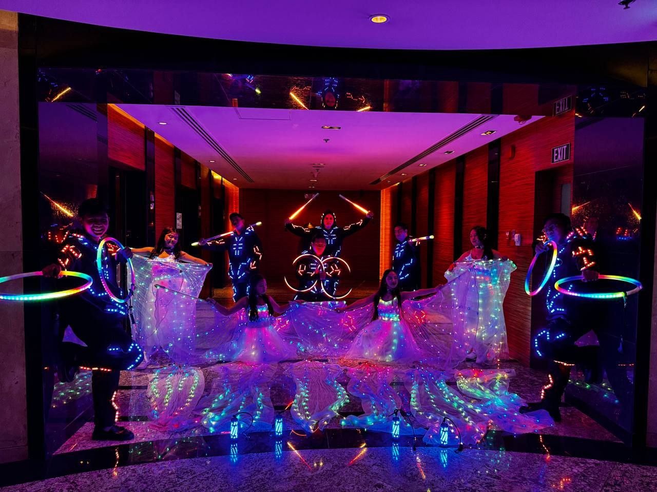 Pyrotronics Fire Tron Led Dancers | Makati