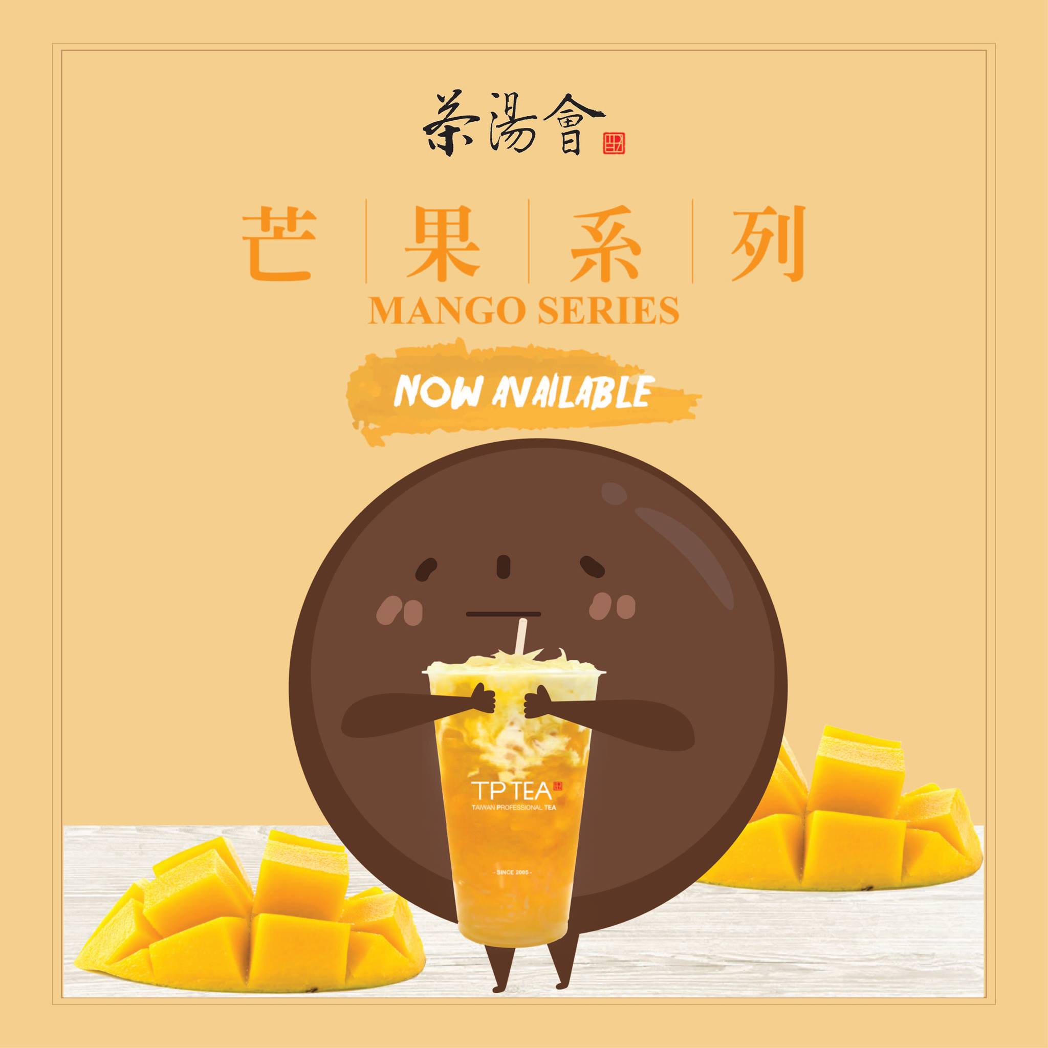 TP Tea SG - Now available in #TPTEASG only, the Mango...