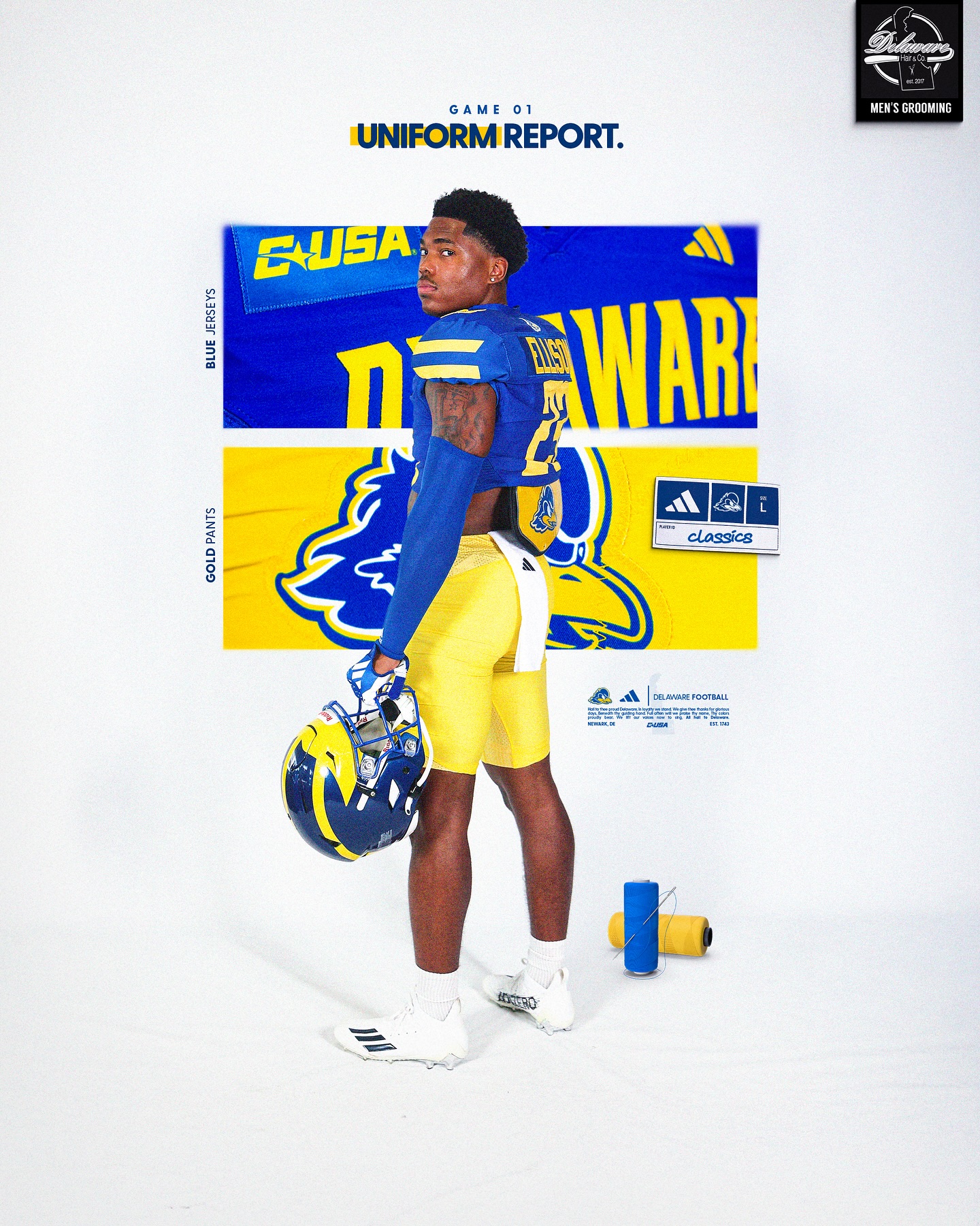 The classics 🔵🟡 - Delaware Football | Facebook
