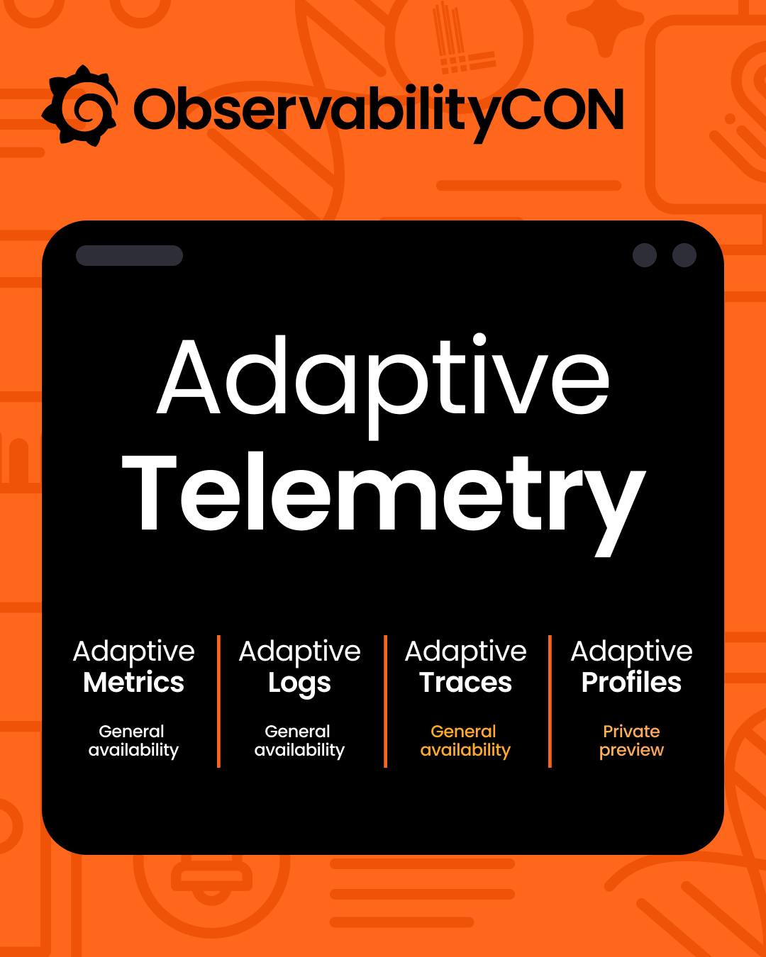 Grafana - 👏 Exciting news — our Adaptive Telemetry suite... | Facebook