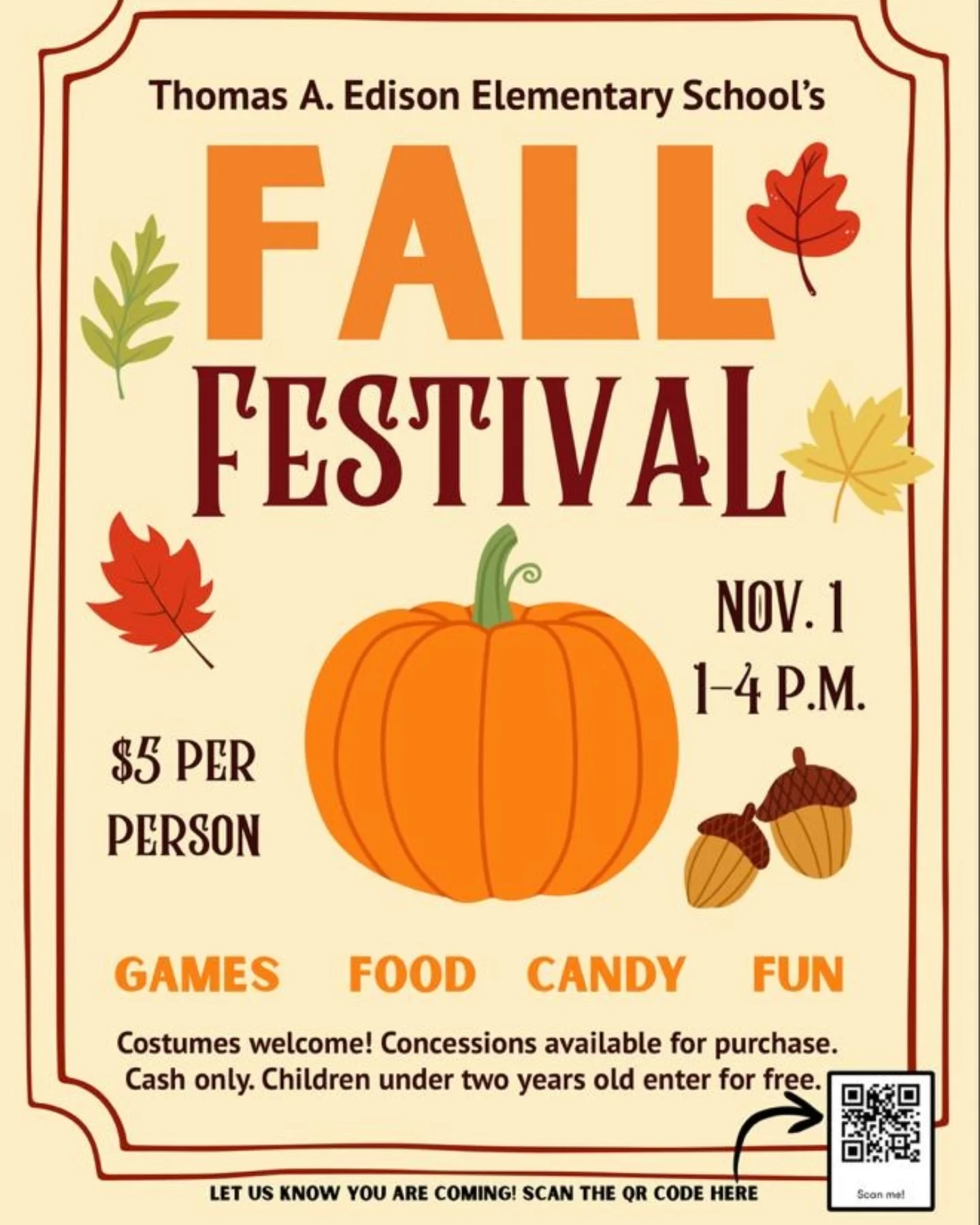 🎃 Fall Festival 🍁 Join... - Thomas Edison Elementary School | Facebook