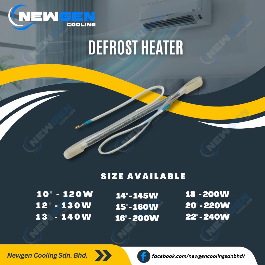 Newgen - 🔥 DEFROST HEATER – KEEP YOUR COOLING SYSTEM ICE-FREE! ️ Say ...