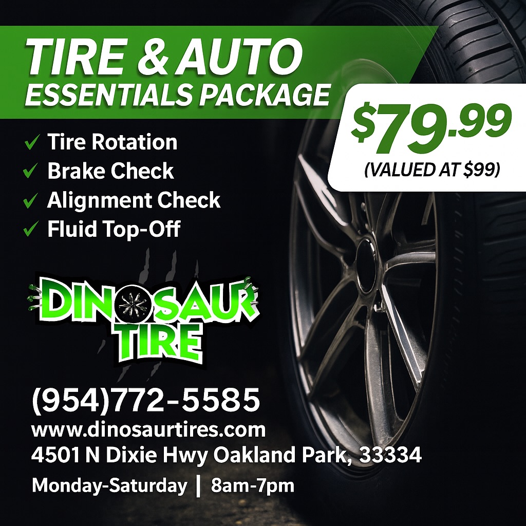 Dinosaur Tire & Performance | Oakland Park FL