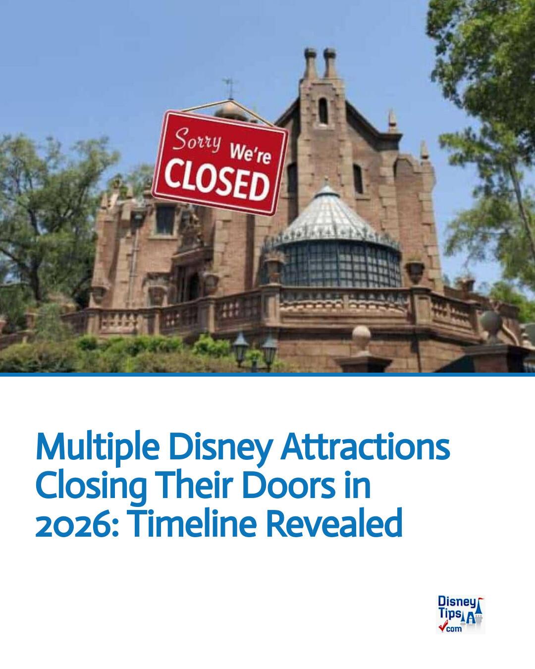 Disney - Bad news for Disney guests — four beloved attractions are ...