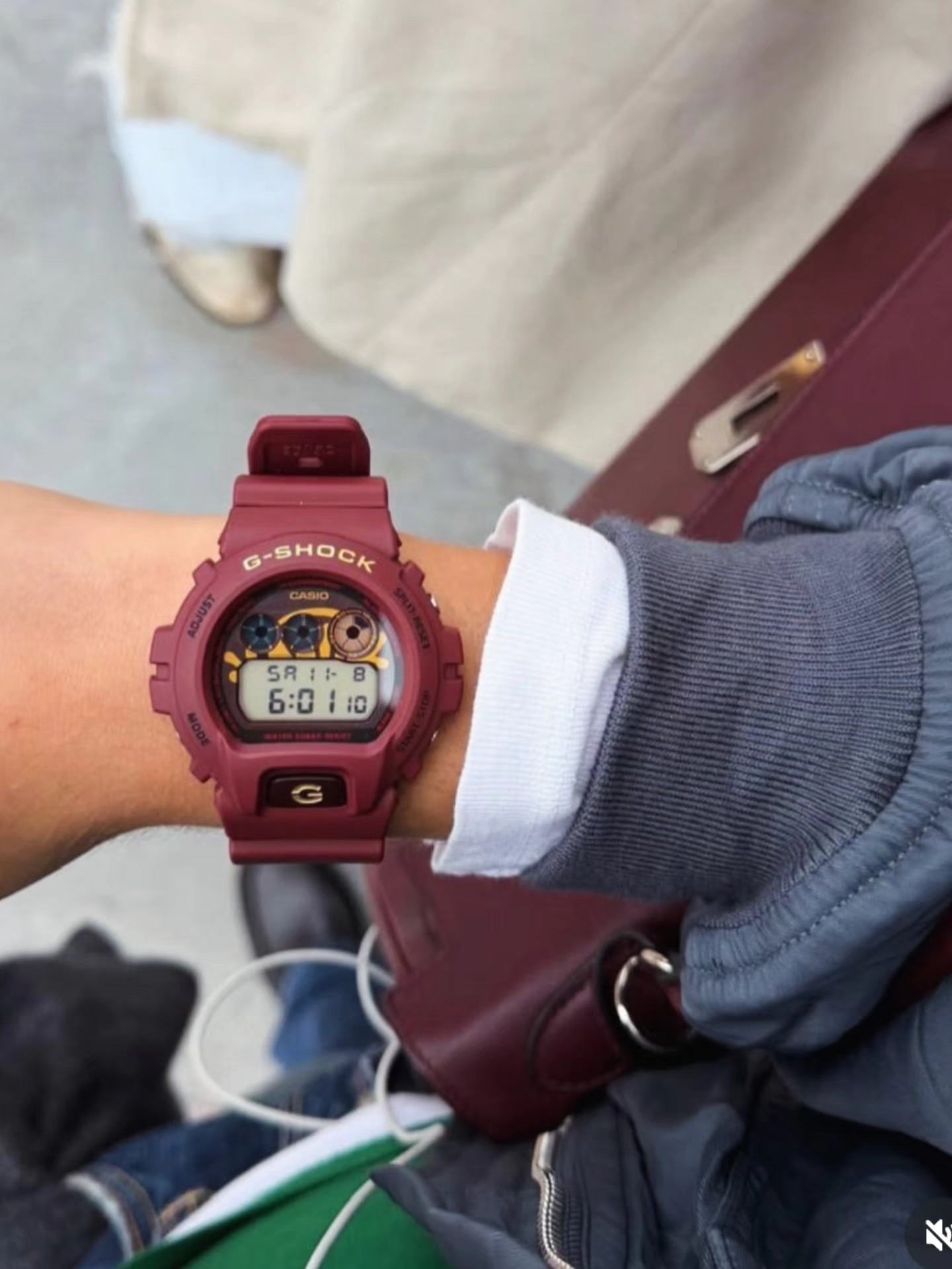 G-Shock DW-6900CC25-4ER collaboration with Central Cee