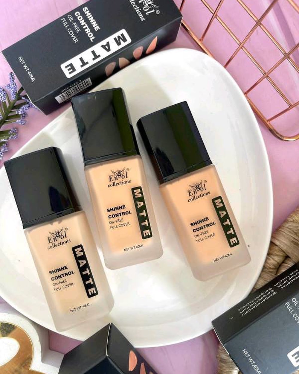 Cosmo_makeupmed - BASE MATTE ENGOL FULL COVERTURA🪽💕...