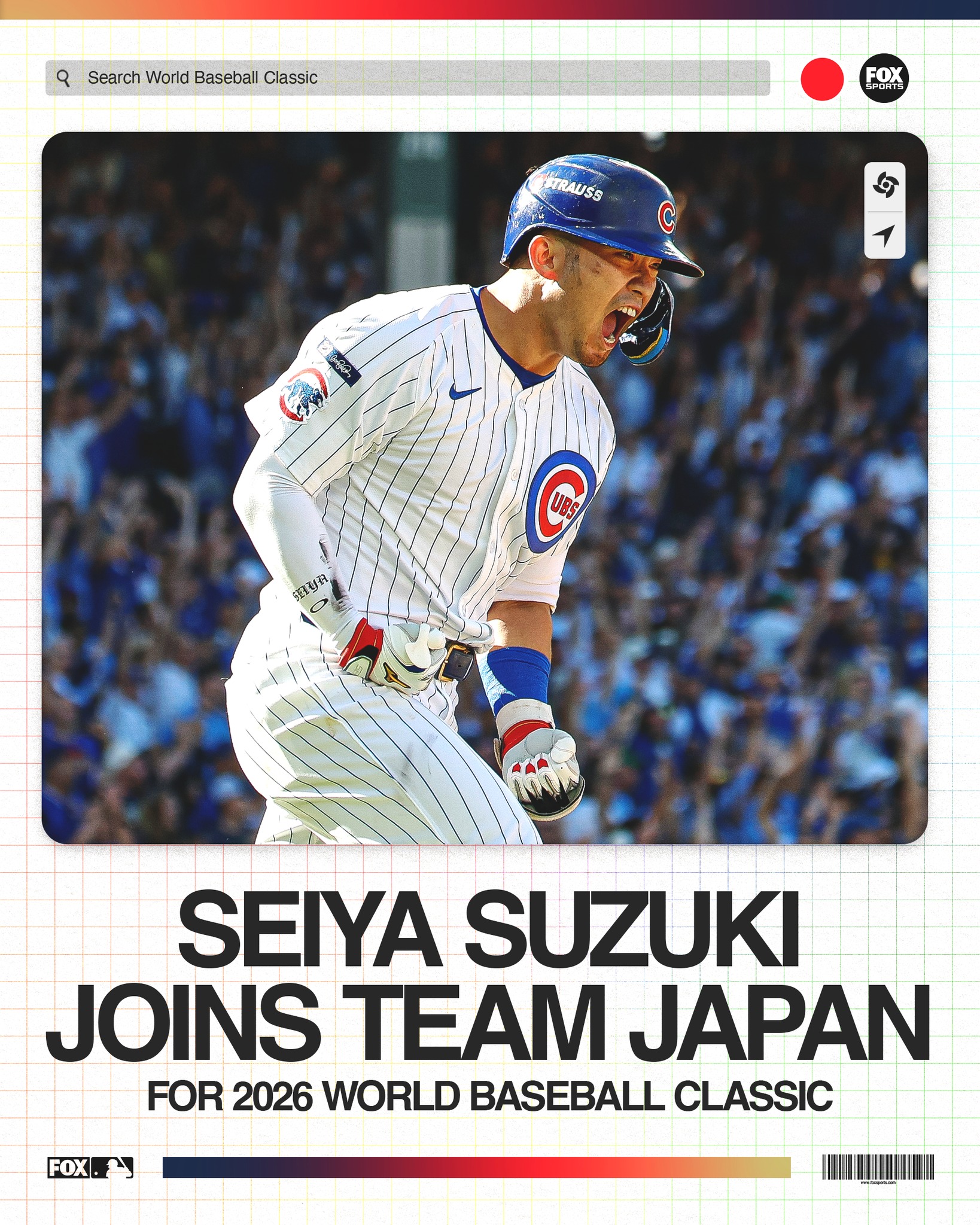 In 2023 Seiya Suzuki missed the World Baseball Classic due to an