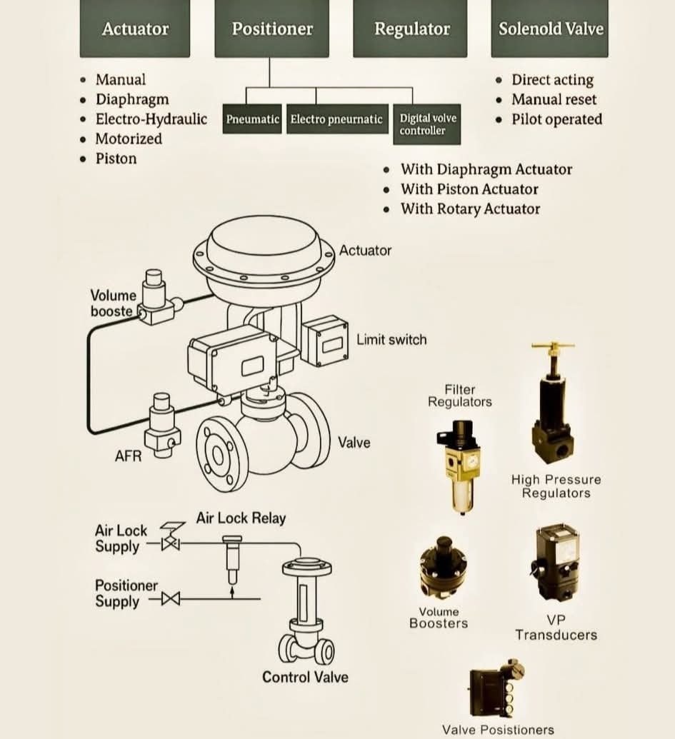 Piping - Control Valve Accessories #fbpost2025シ #viralpost2025 # ...