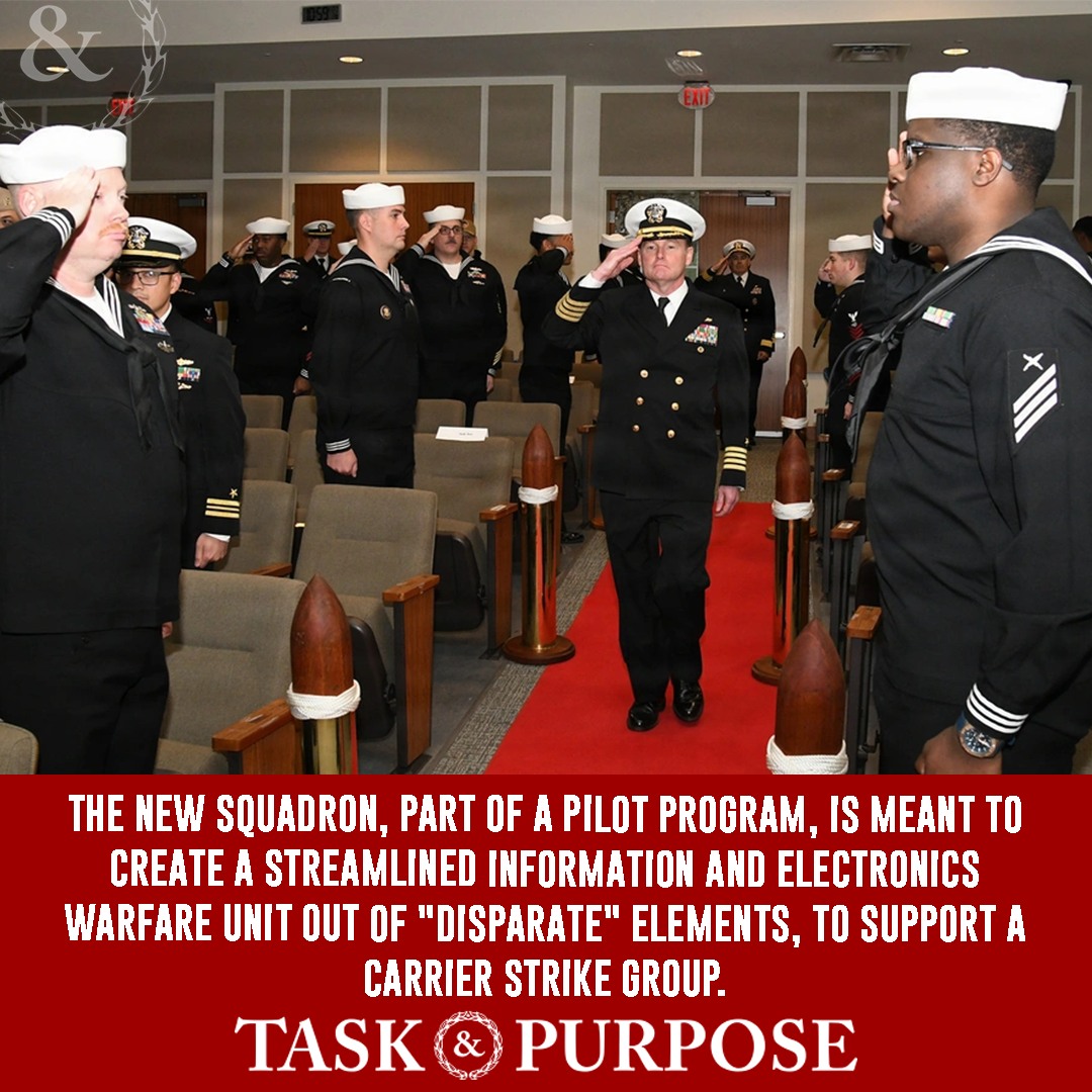 Task - The Navy is the latest service to get into the information ...
