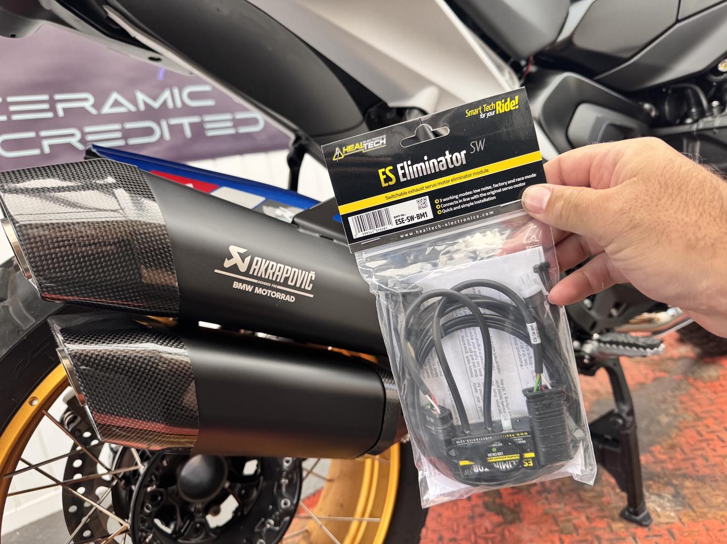 Healtech exhaust valve eliminator review on GS 1300