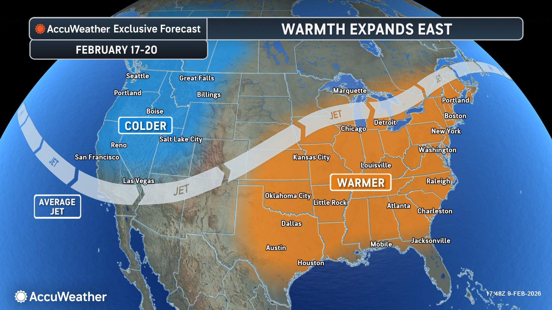 AccuWeather - Warm-up on the way: During the period from... | Facebook