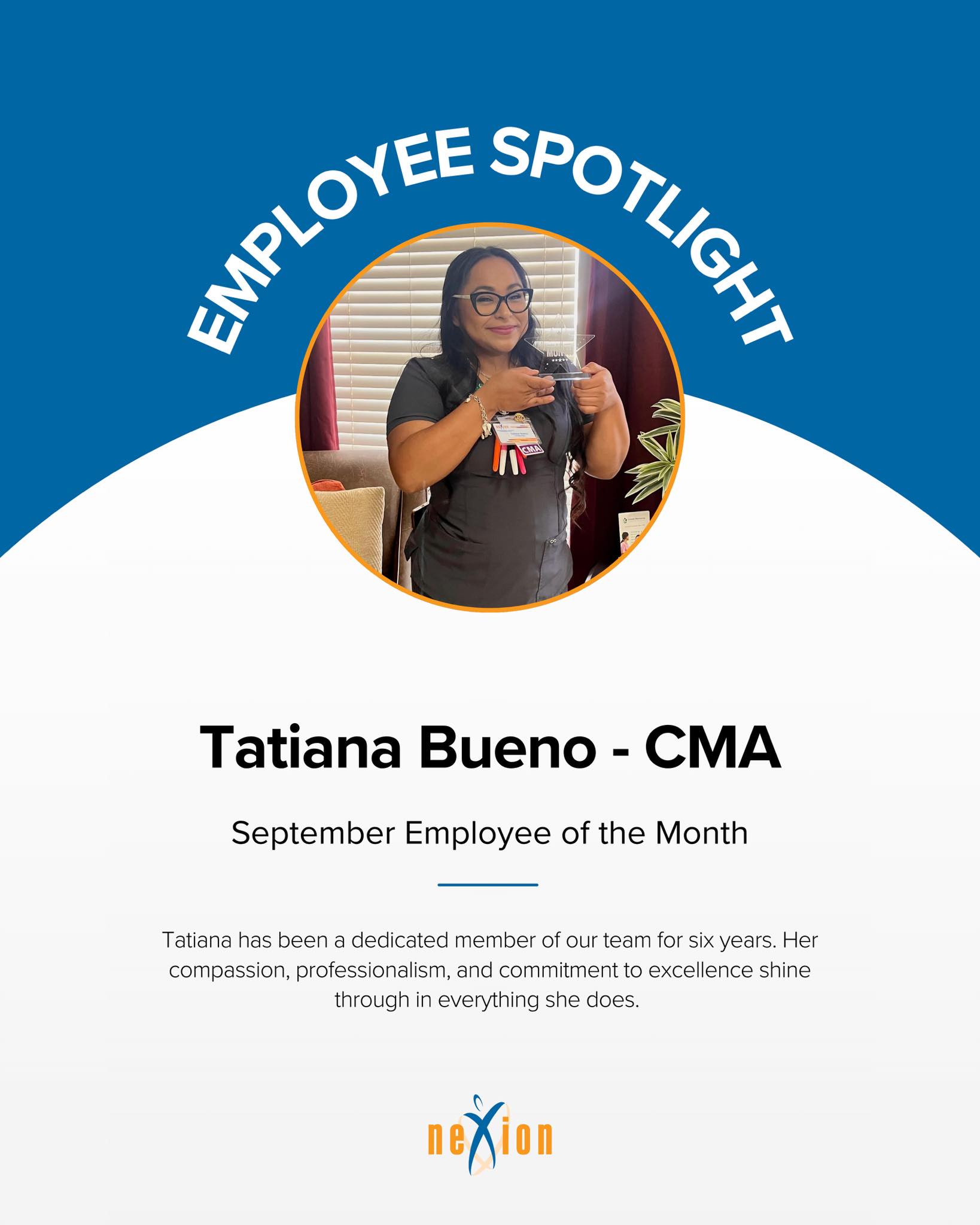 Whispering - Help us congratulate our September Employee of the Month ...