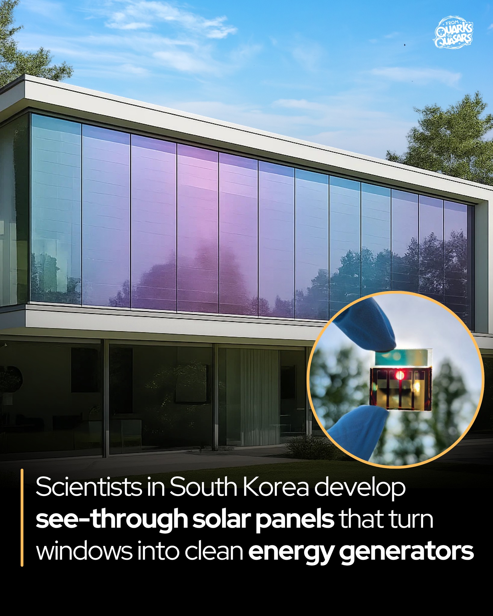 From - South Korean researchers developed transparent solar panels that ...