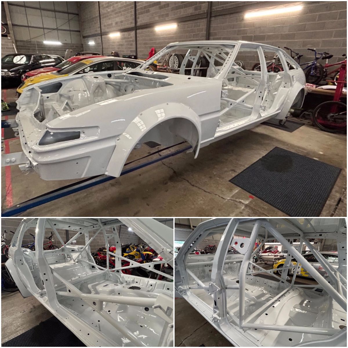 Rally - ROVER SD1 Group A V8 race/rally car shell Details here: https ...