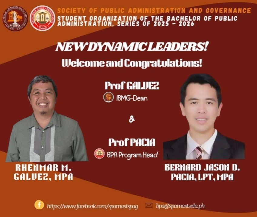 Society - 🎉 Congratulations to Prof. Rhenmar M. Galvez, the new Dean of ...