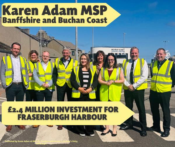 Karen Adam MSP - ⚓ I’m absolutely delighted to see a £2.4... | Facebook