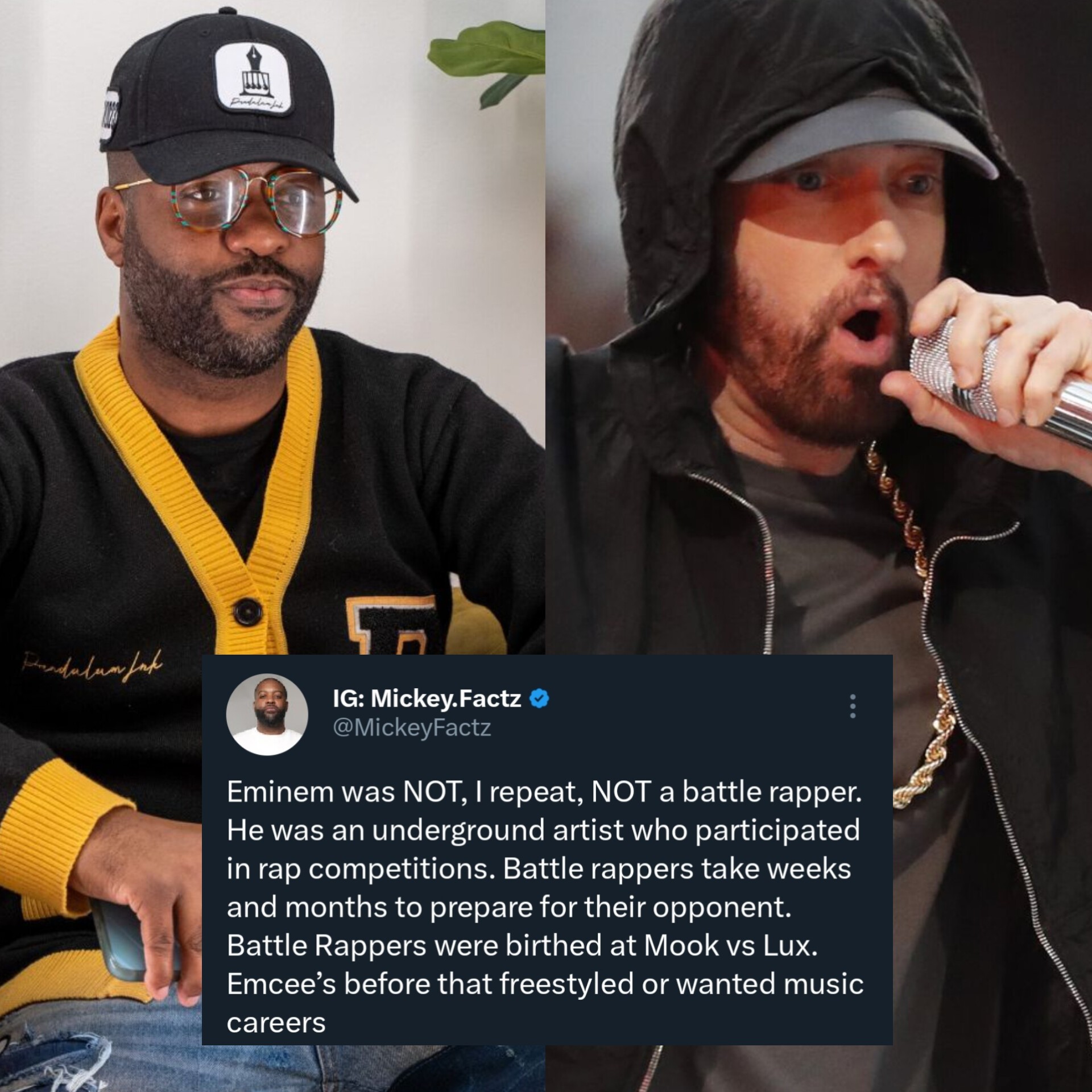 Mickey Factz speaks... 👀... - Real Rebuttal Thattt | Facebook