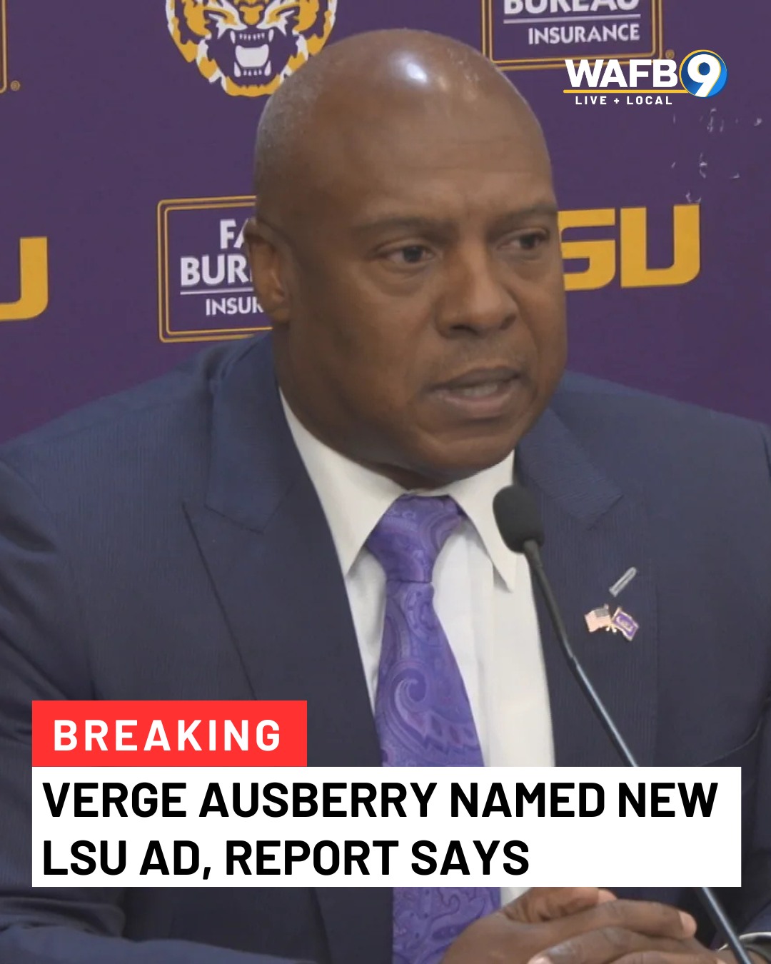 WAFB Channel 9 - A search is still ongoing for a new LSU... | Facebook
