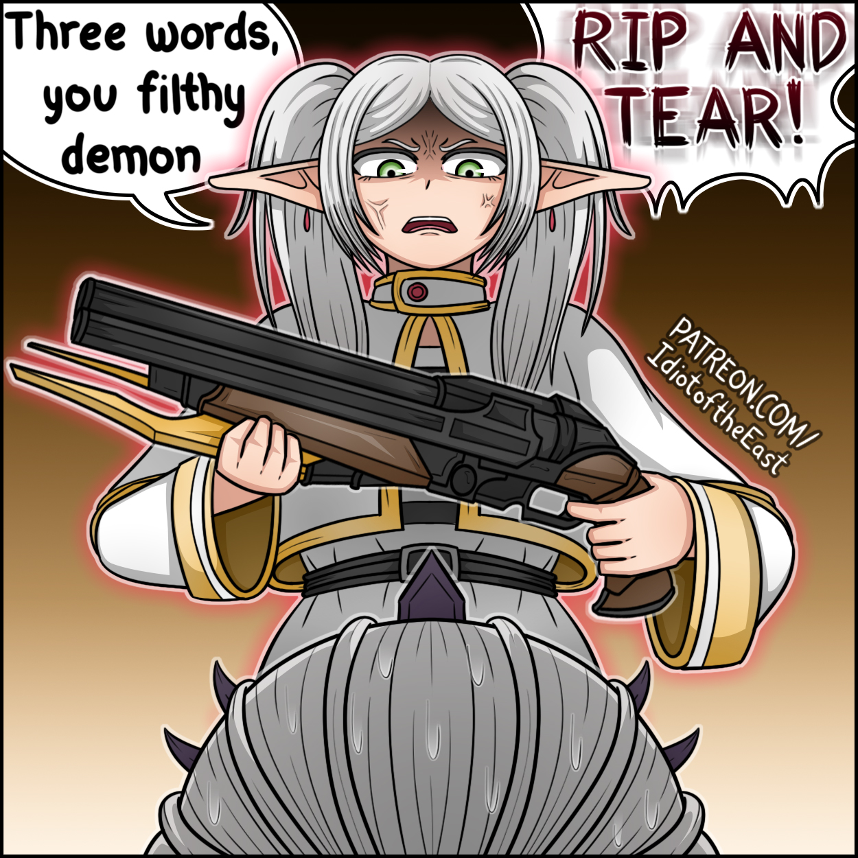Idiotoftheeast - Frieren is finally back to hunt more demons 😏 | Facebook