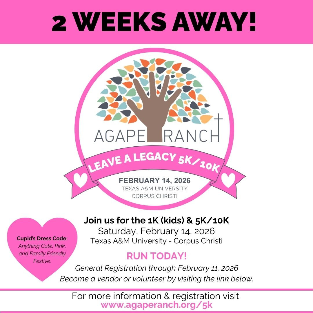Agape Ranch - 🙌 Not a Runner? Volunteer Instead! 🙌 The... | Facebook